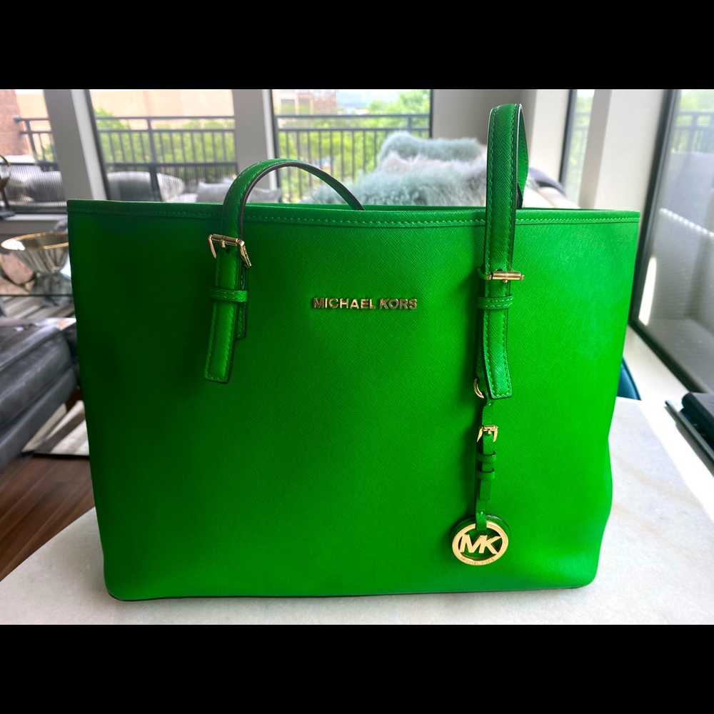 MICHAEL MICHAEL KORS
Jet Set Travel Large Logo Tote Bag